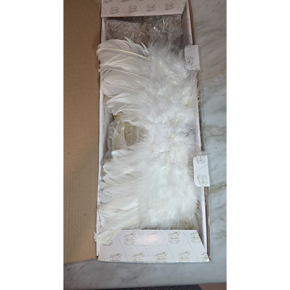 2018 Heritage Collection Angel Porcelain Doll New In Box - Picture 11 of 11